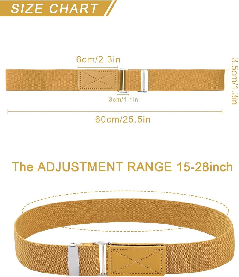 WELROG Kids Belts for Boys - Velcro Buckle Toddler Belt Elastic Adjustable Belt for Boys Girls - Image 2